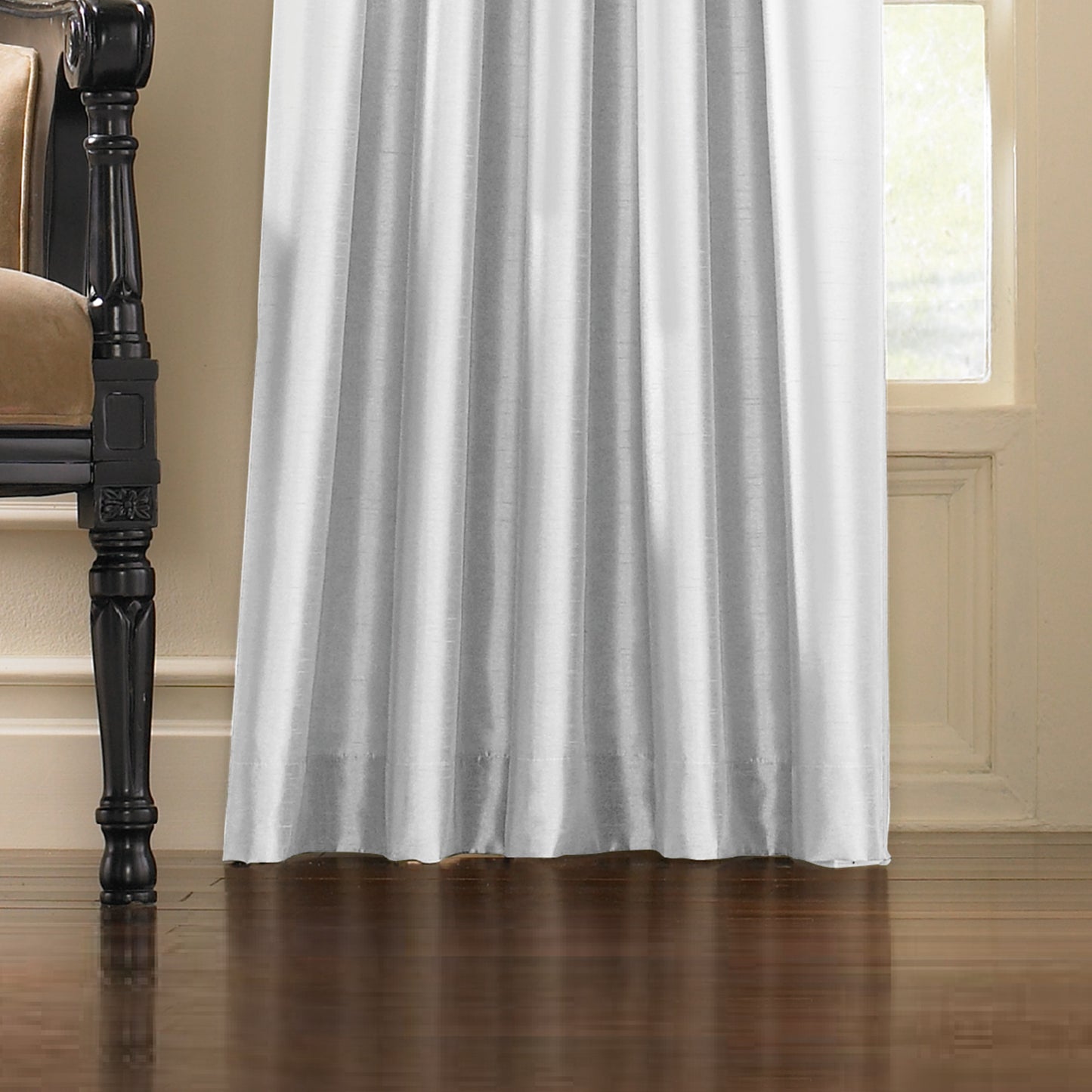 Curtainworks Marquee Window Curtain Panel White