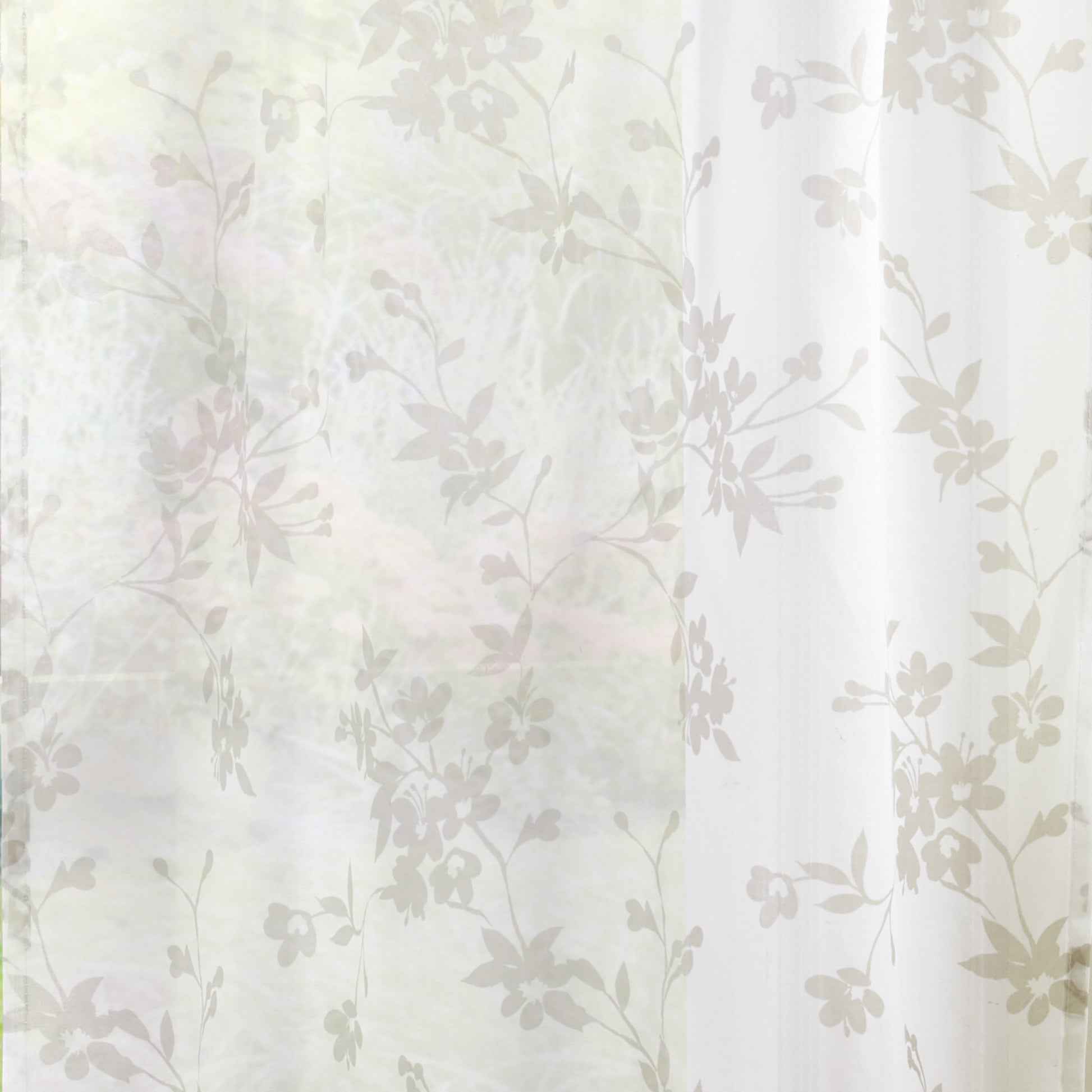 Martha Stewart Bellefield Floral Valance & Tiers Linen