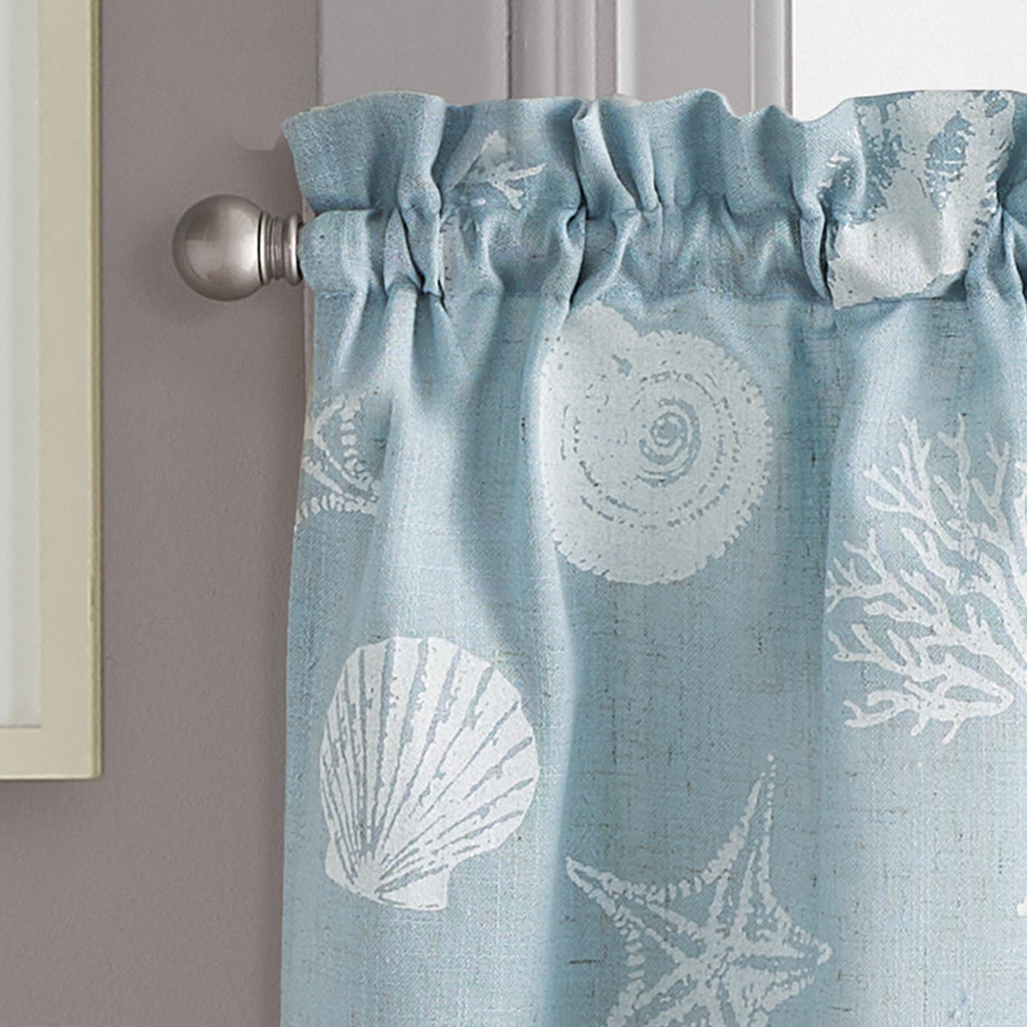 Destinations Seashells Tier Pair Aqua