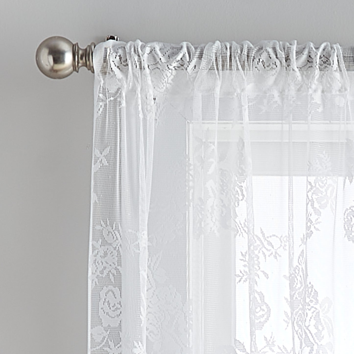 Curtainworks Sibella Lace Curtain Panel Pair