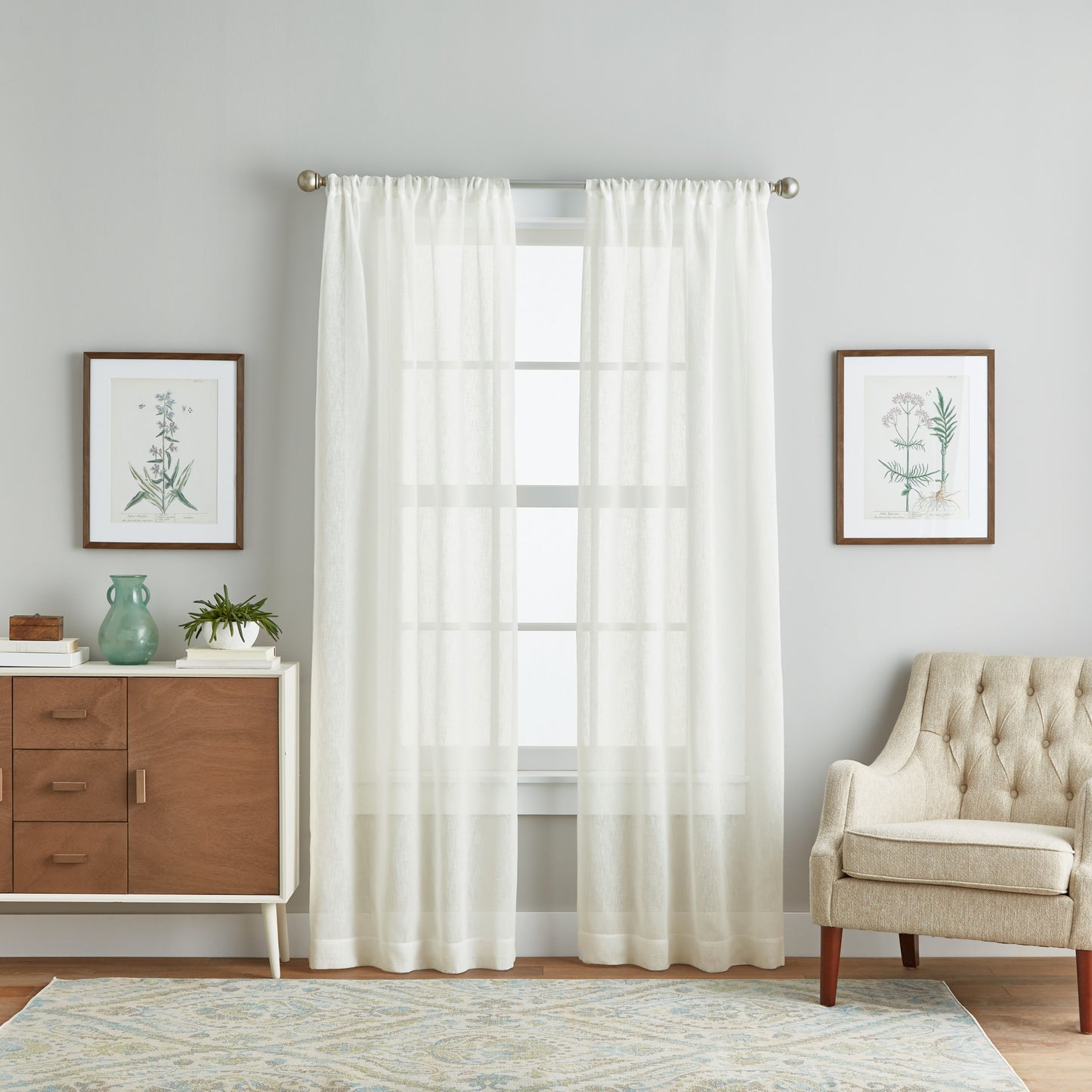 Curtainworks Pandora Sheer Curtain Panel Pairs