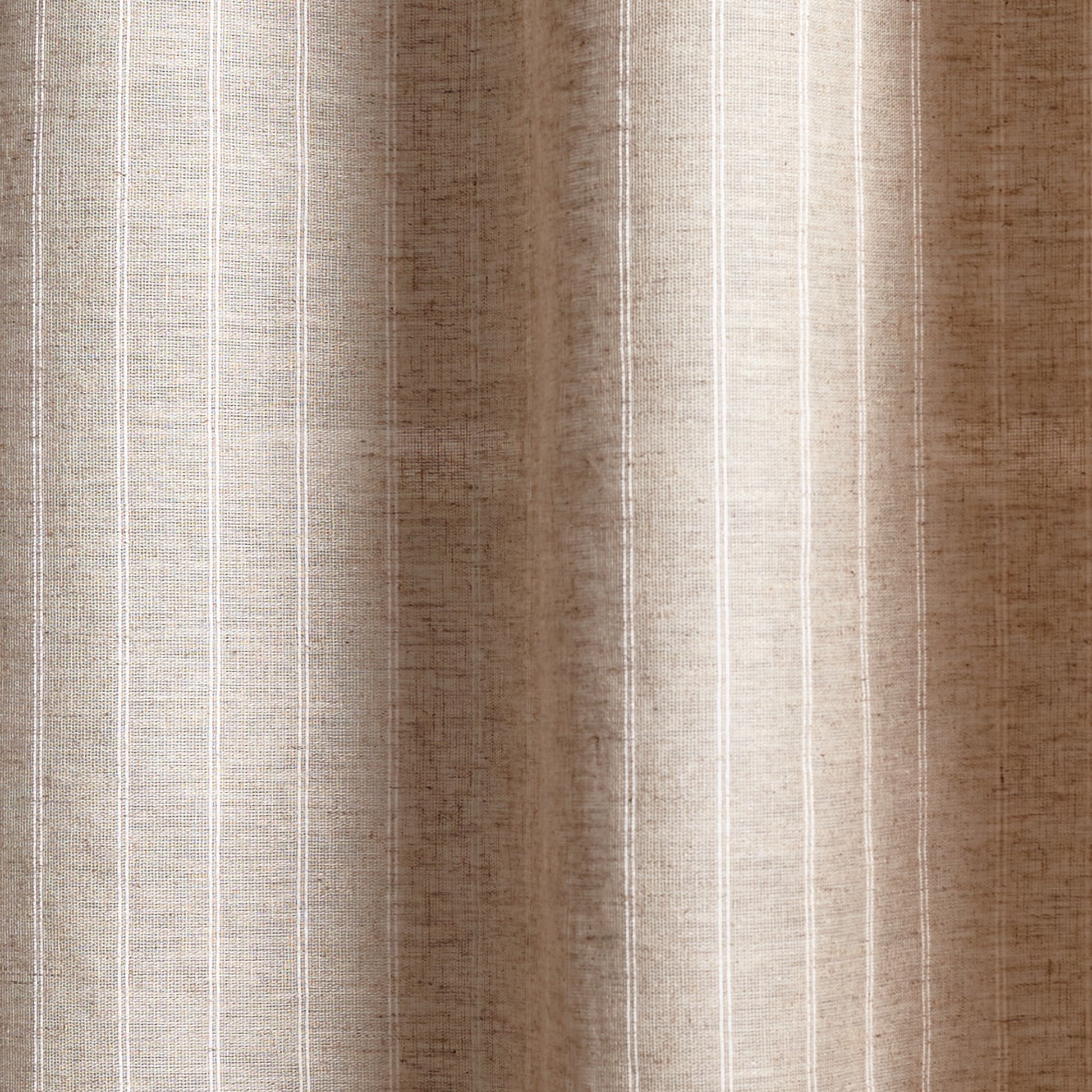 Martha Stewart Linen Stripe Curtain Panel