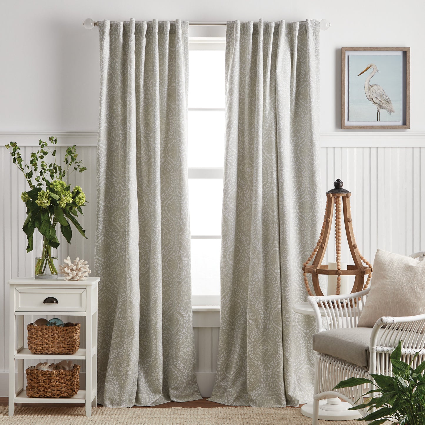 Martha Stewart Bandana Curtain Panel Pair