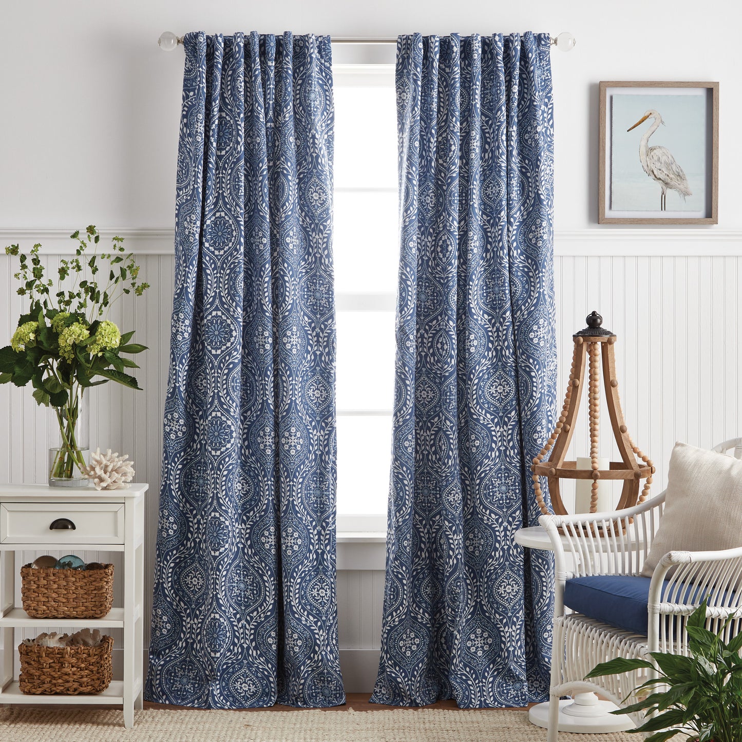 Martha Stewart Bandana Curtain Panel Pair