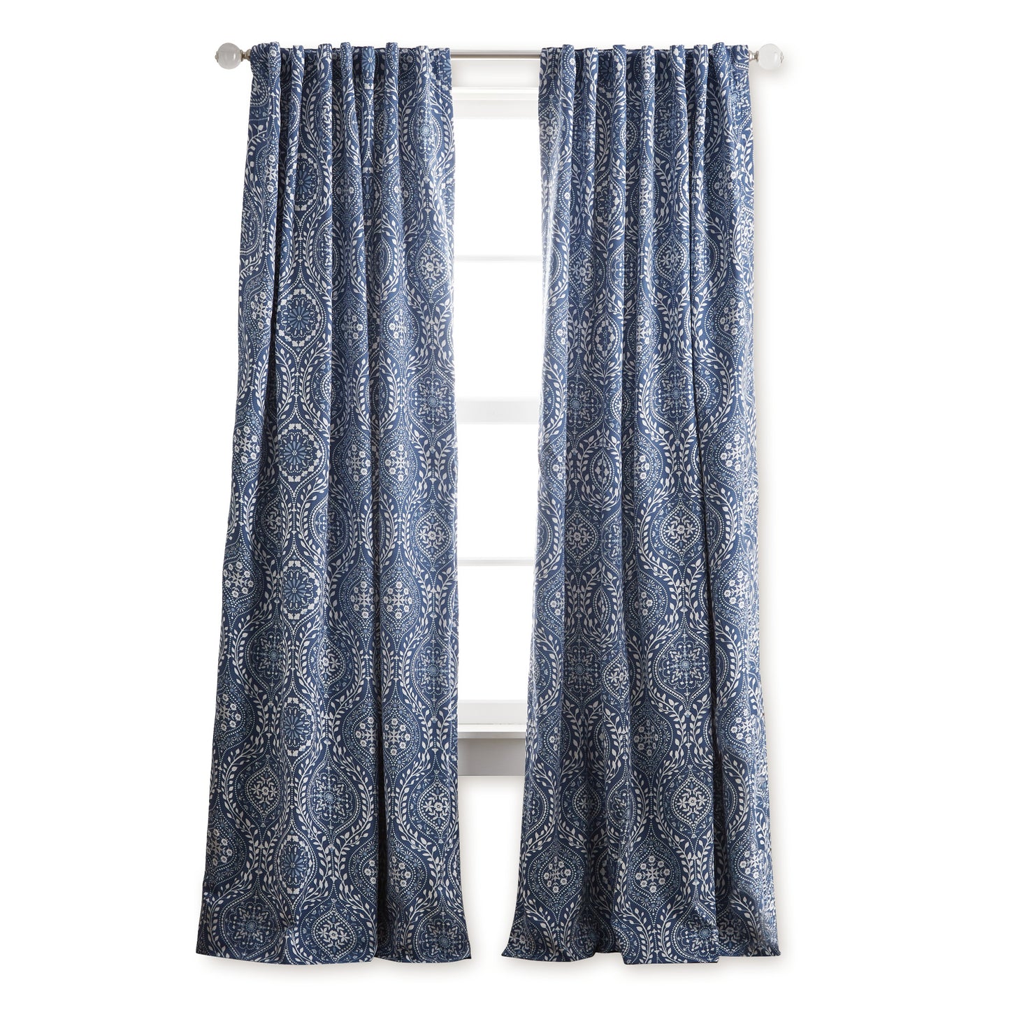 Martha Stewart Bandana Curtain Panel Pair