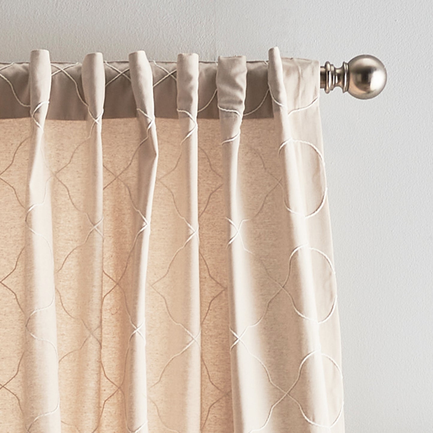 Peri Home Mallorca Embroidery Curtain Panel