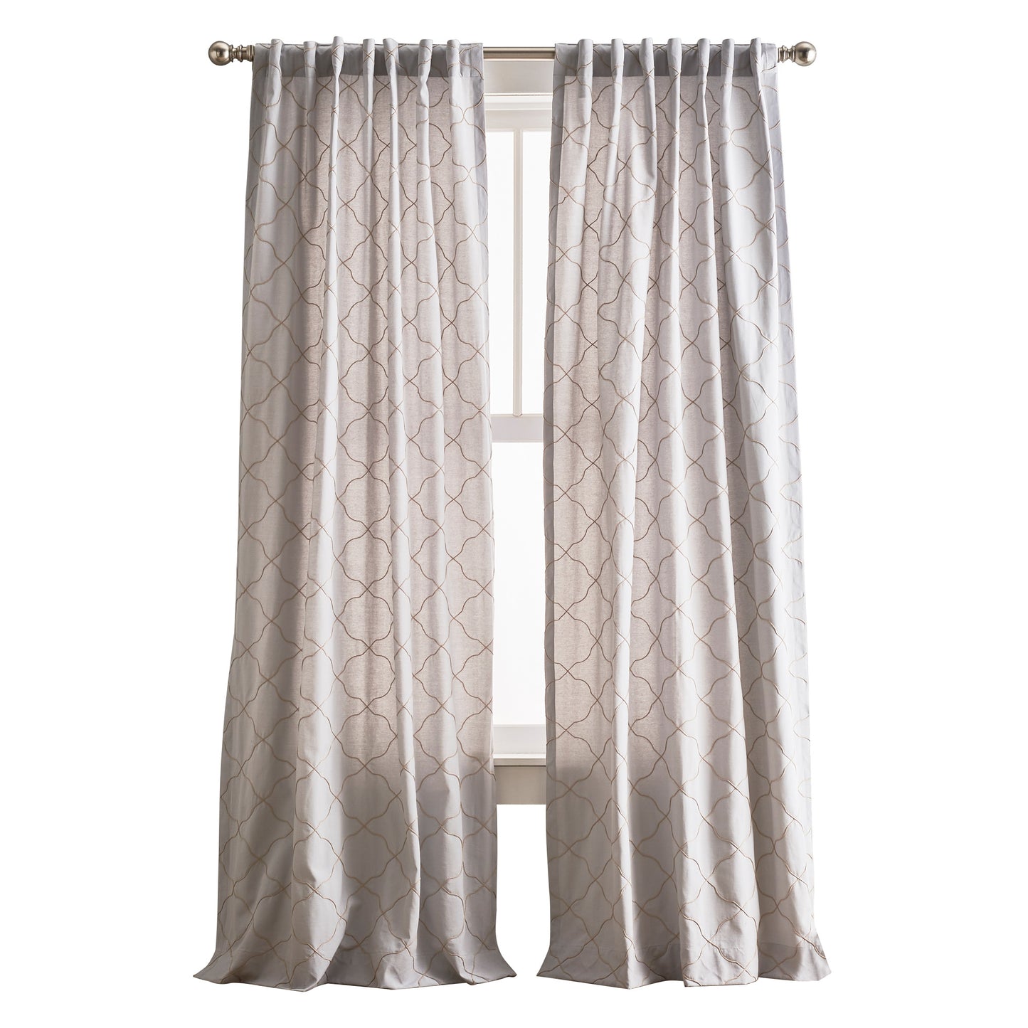 Peri Home Mallorca Embroidery Curtain Panel