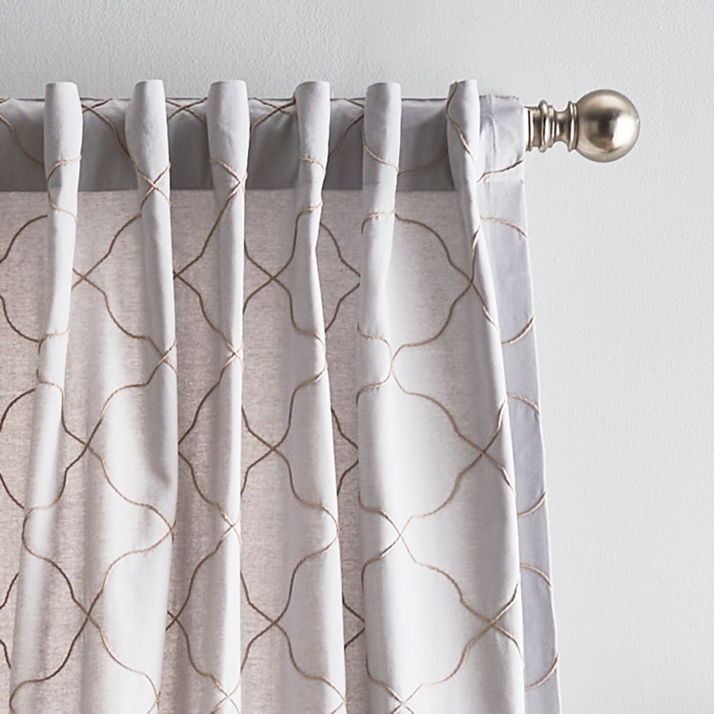 Peri Home Mallorca Embroidery Curtain Panel