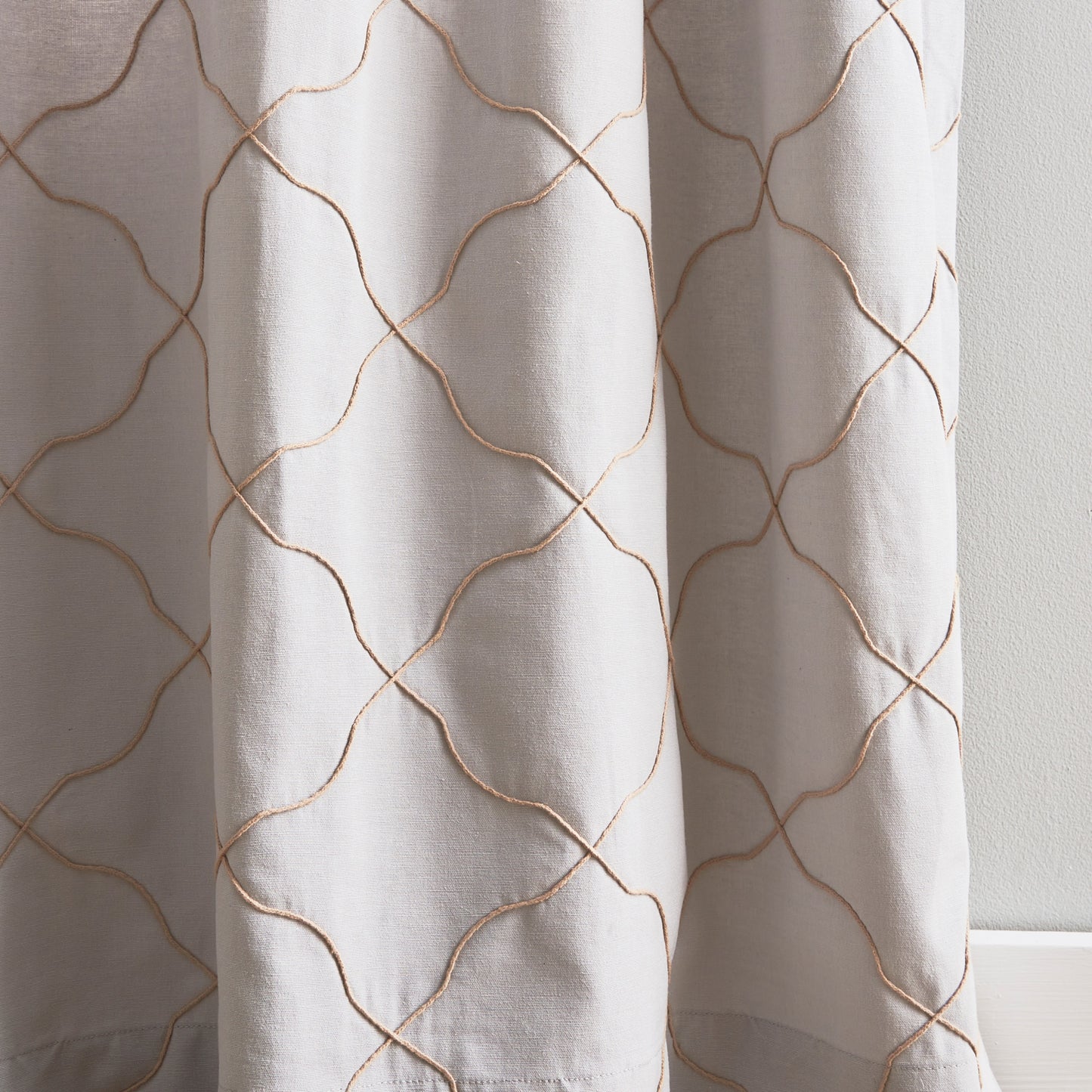 Peri Home Mallorca Embroidery Curtain Panel