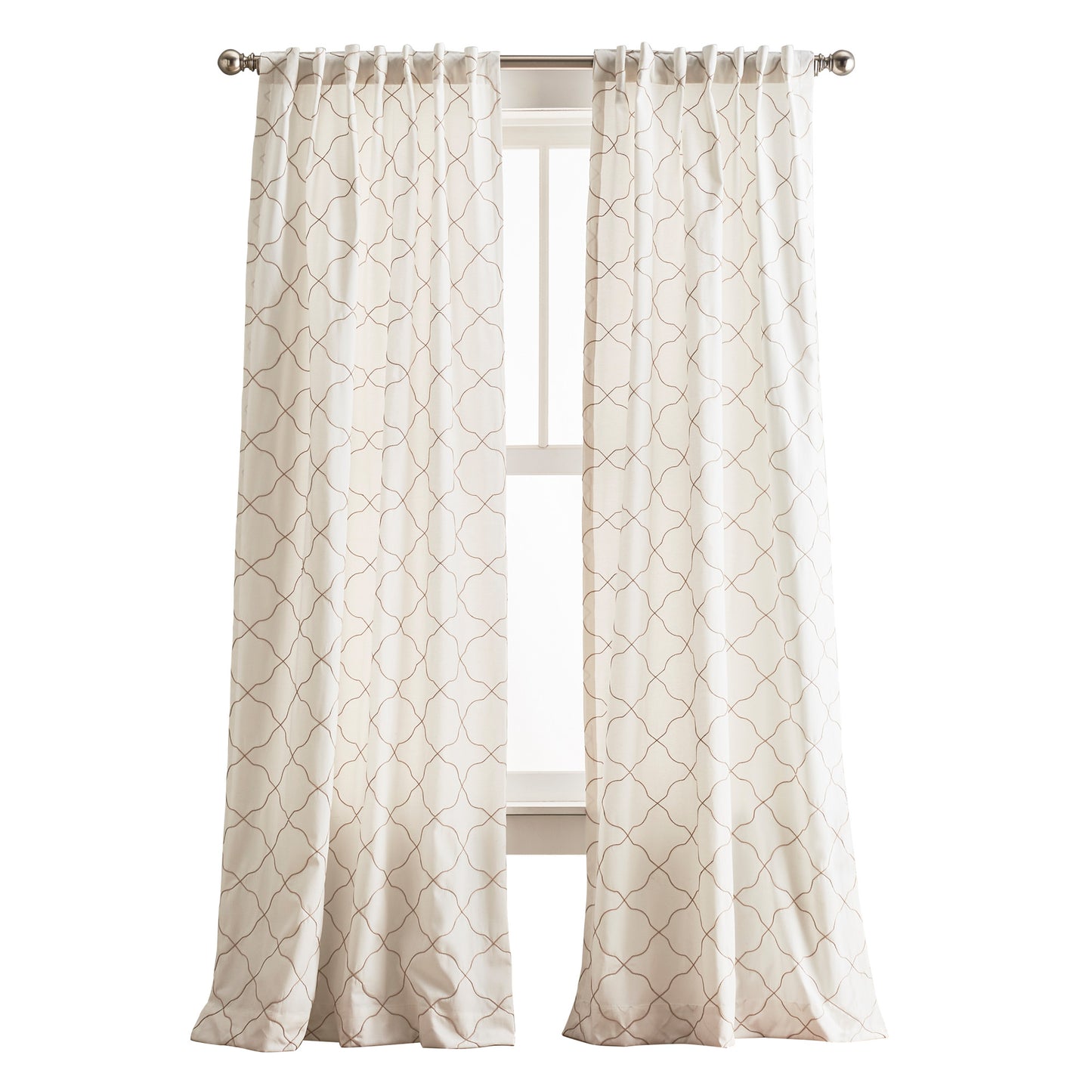 Peri Home Mallorca Embroidery Curtain Panel