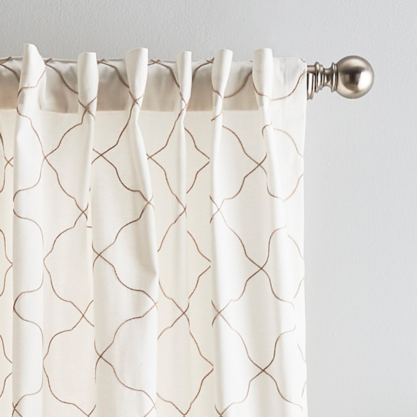 Peri Home Mallorca Embroidery Curtain Panel