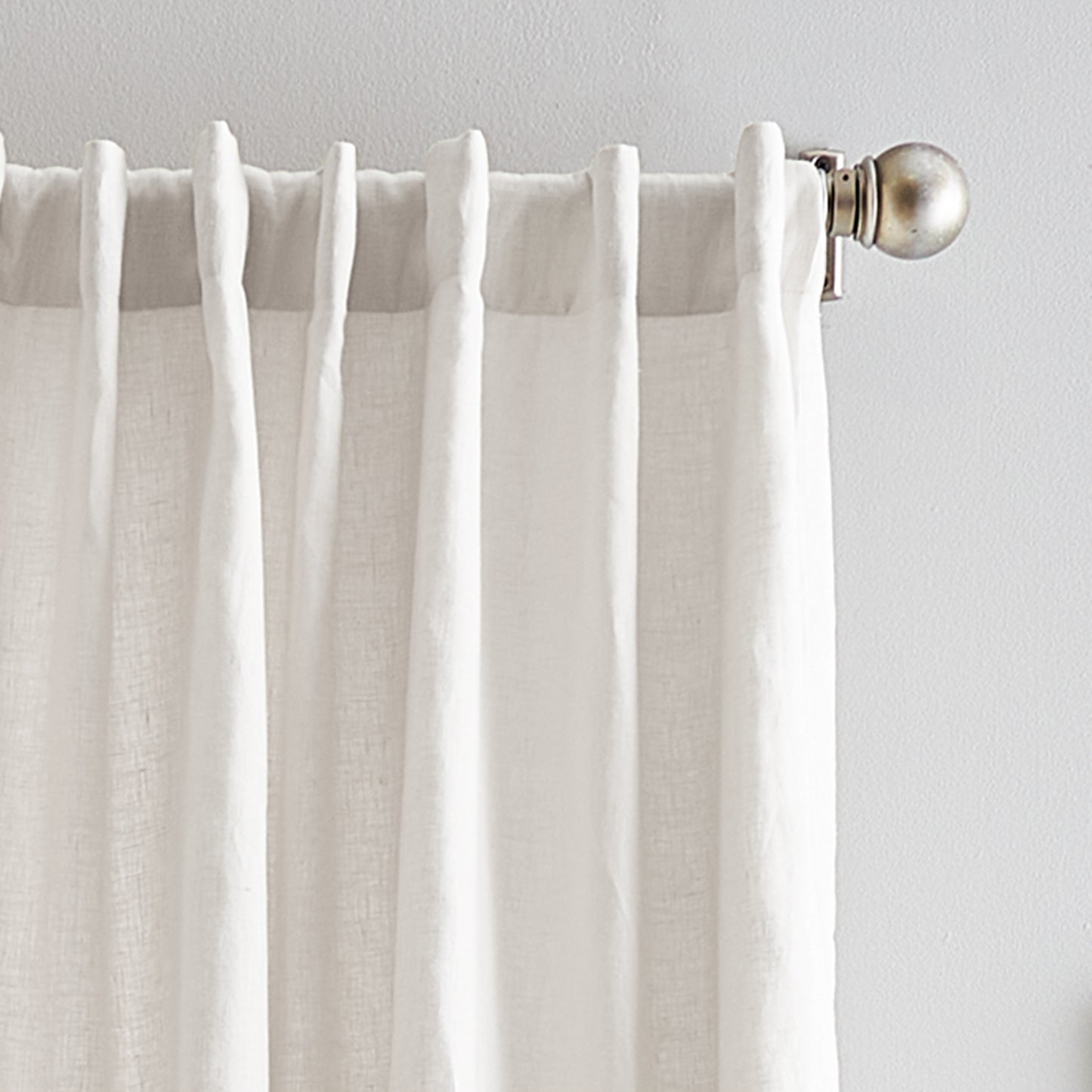 Peri Home 100% Linen Curtain Panel