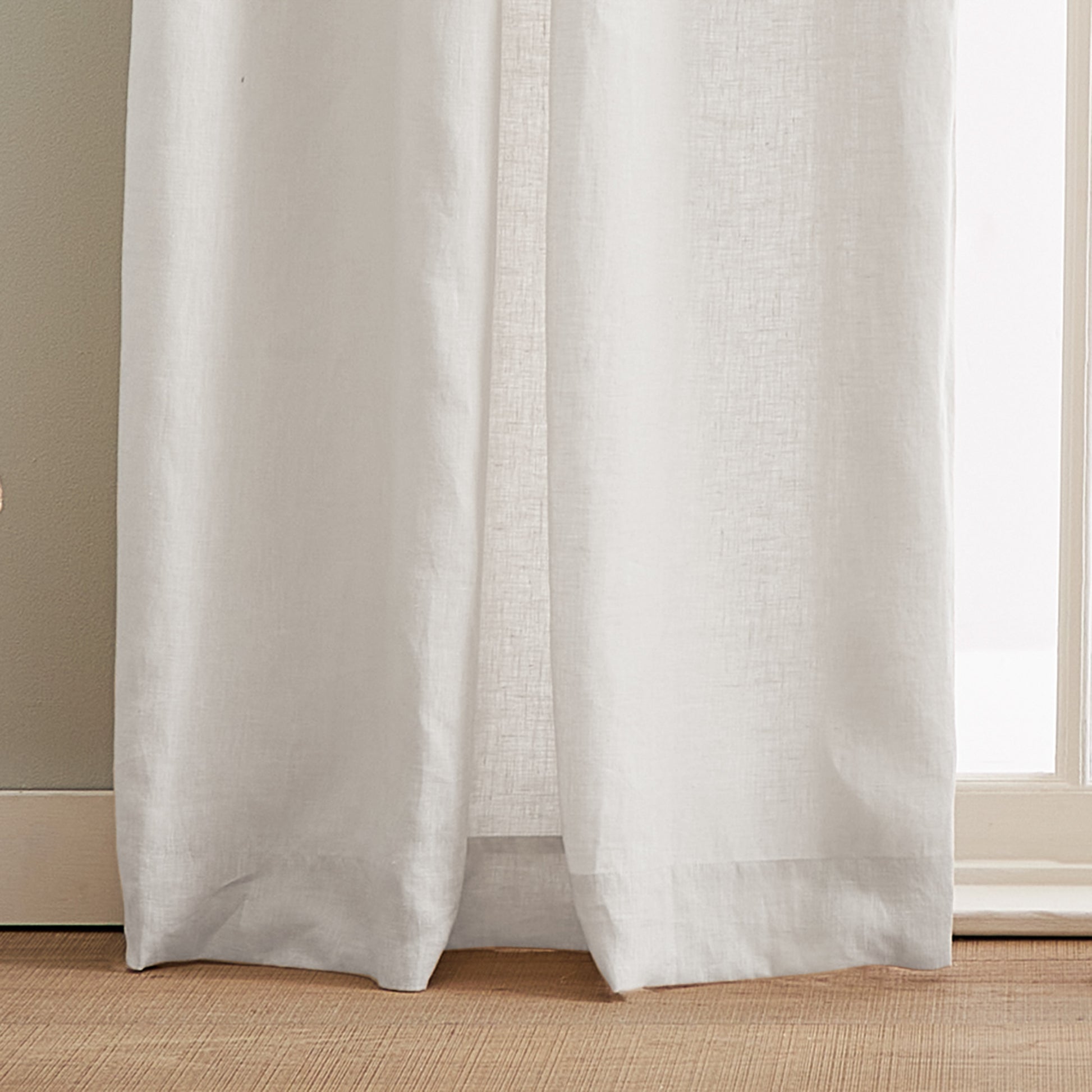Peri Home 100% Linen Curtain Panel