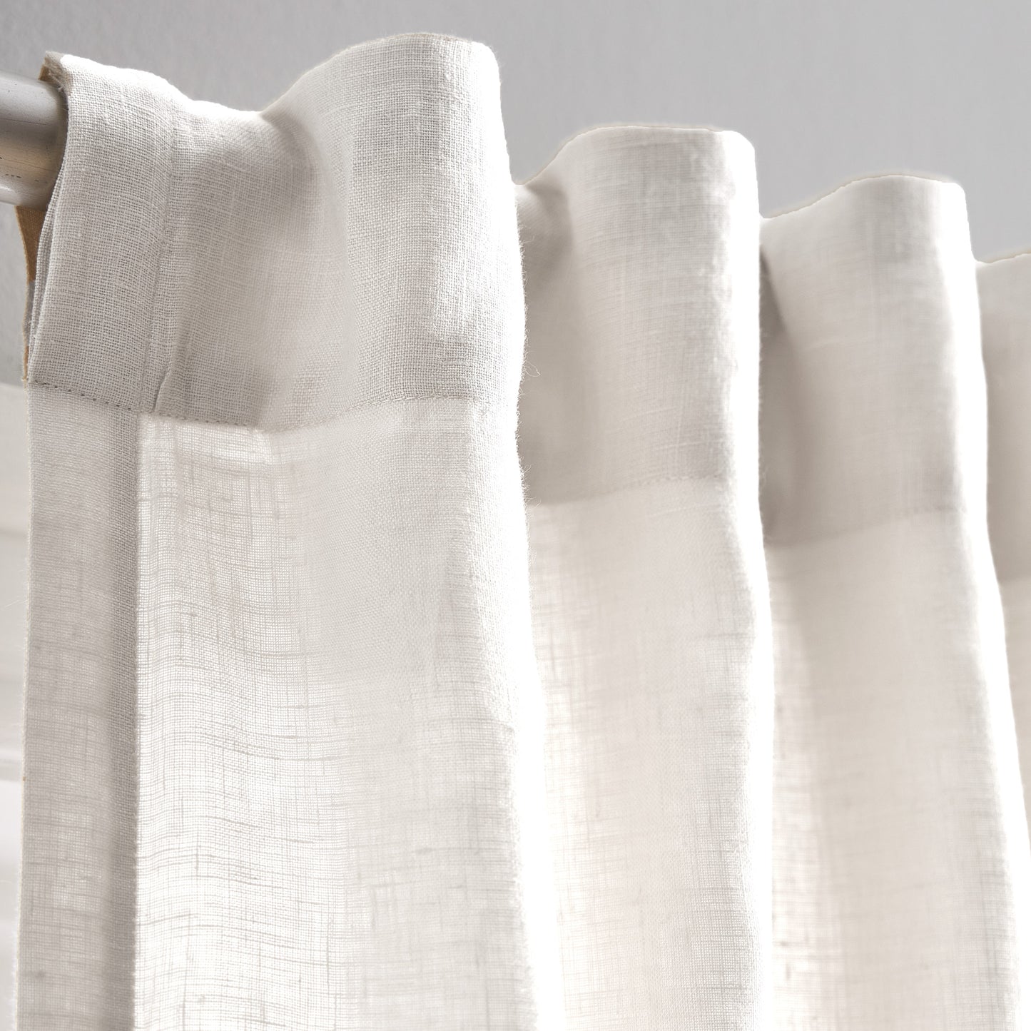 Peri Home 100% Linen Curtain Panel