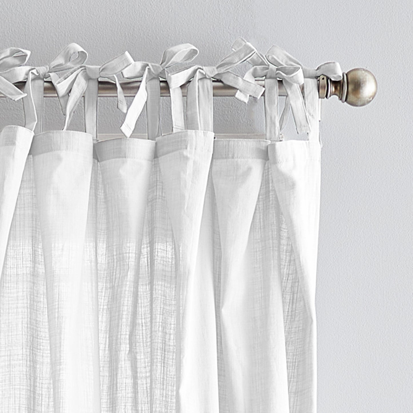 Peri Home 100% Cotton Sheer Curtain Panel