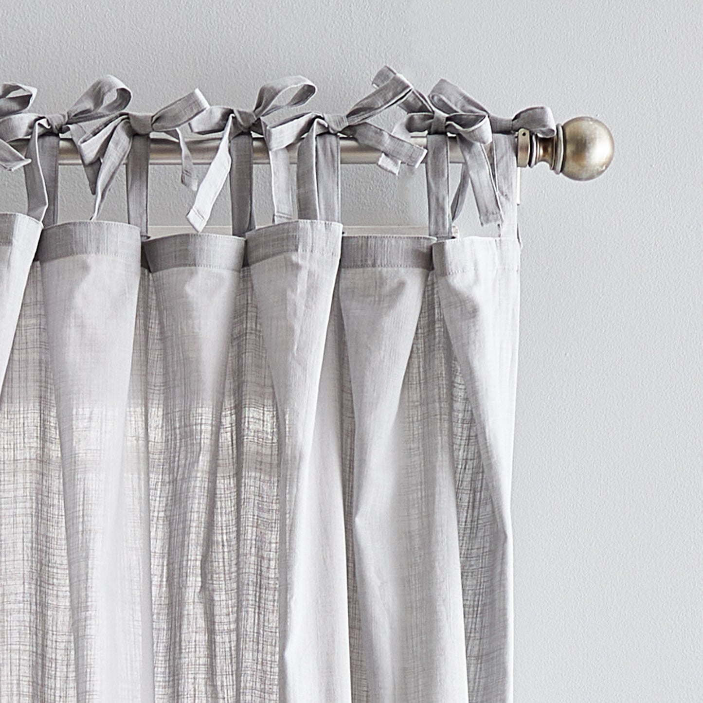 Peri Home 100% Cotton Sheer Curtain Panel