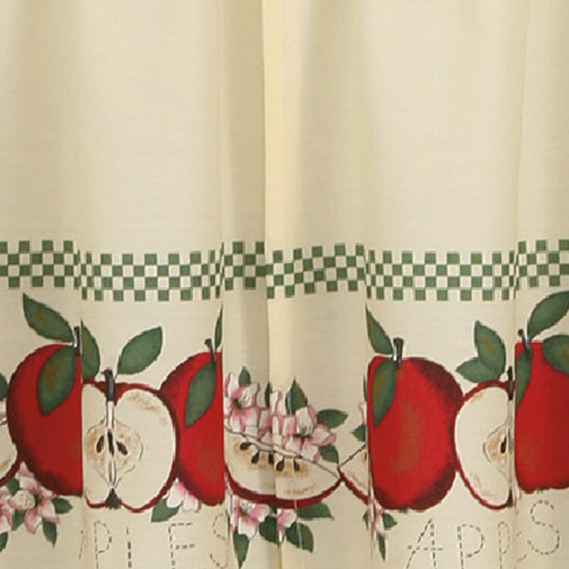 Curtainworks Red Delicious Tier & Valance Set