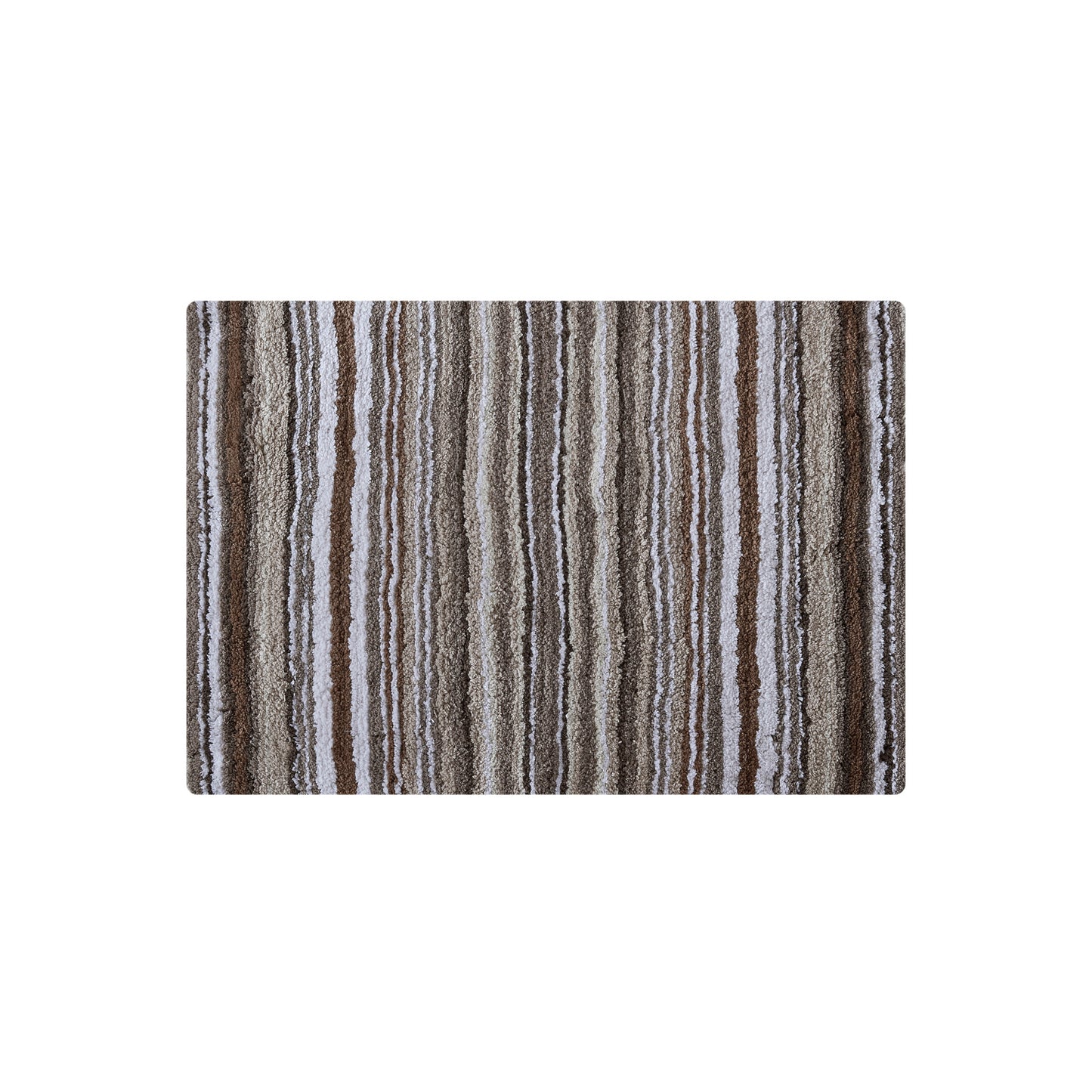 DKNY Houston Stripe Bath Rug