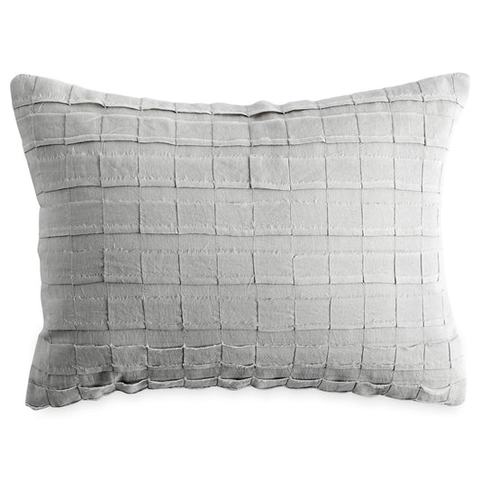 DKNY PURE Applique Decorative Pillow Grey