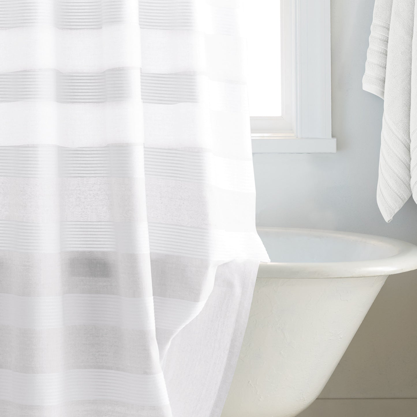 DKNY Highline Stripe Shower Curtain