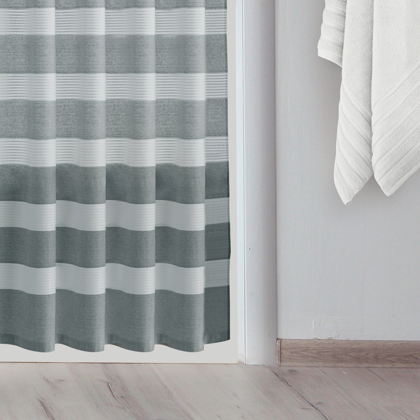 DKNY Highline Stripe Shower Curtain