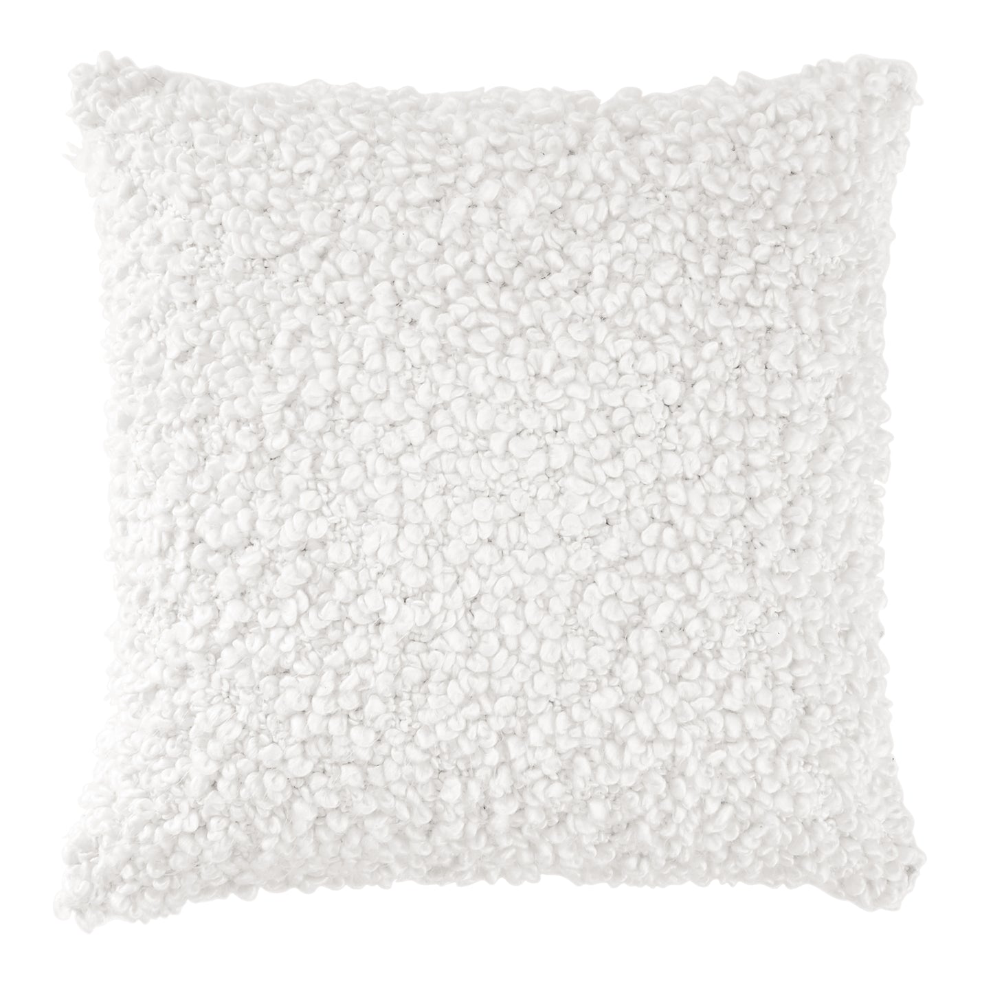 DKNY PURE Looped Decorative Pillow white