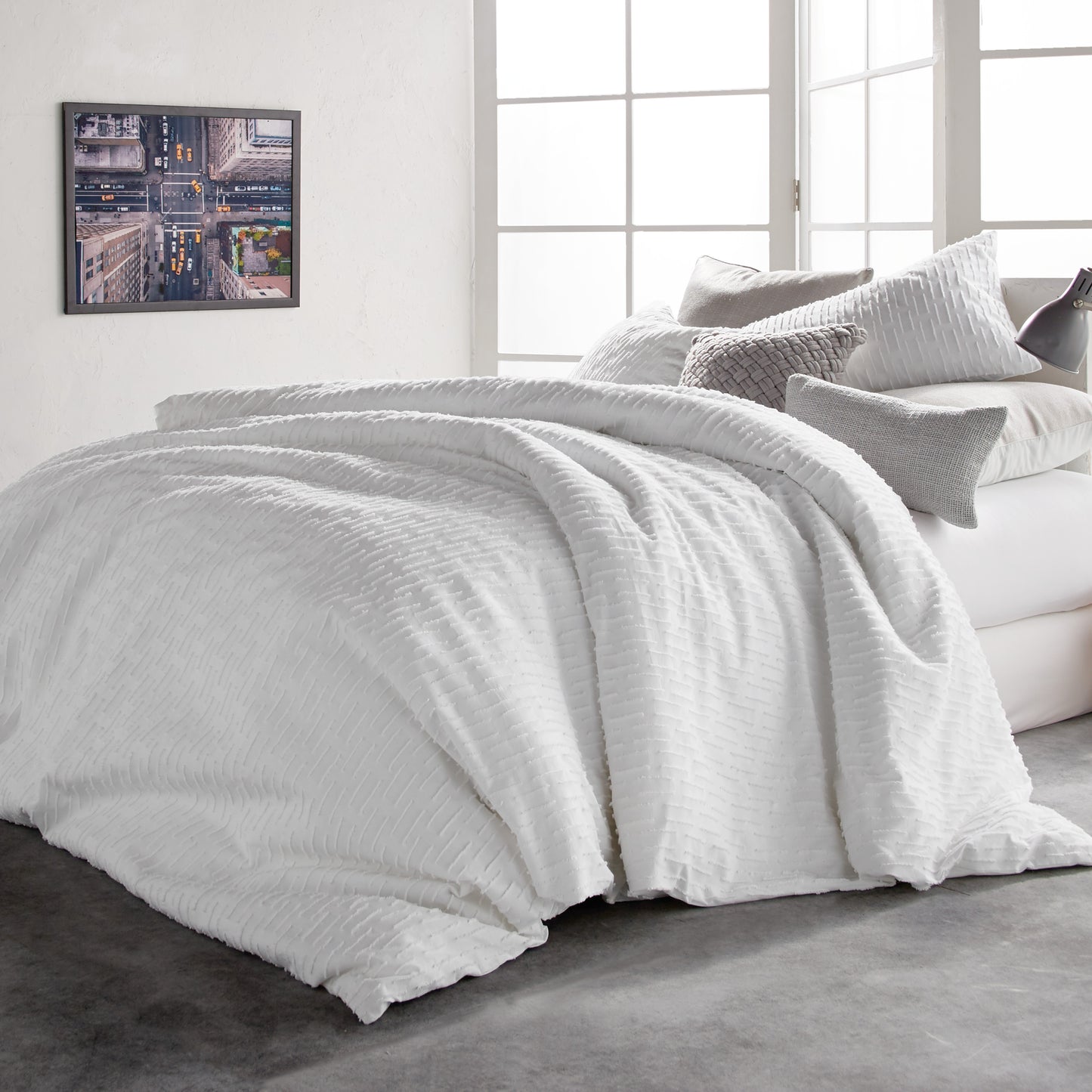 DKNY Refresh Duvet Bedding Collection white