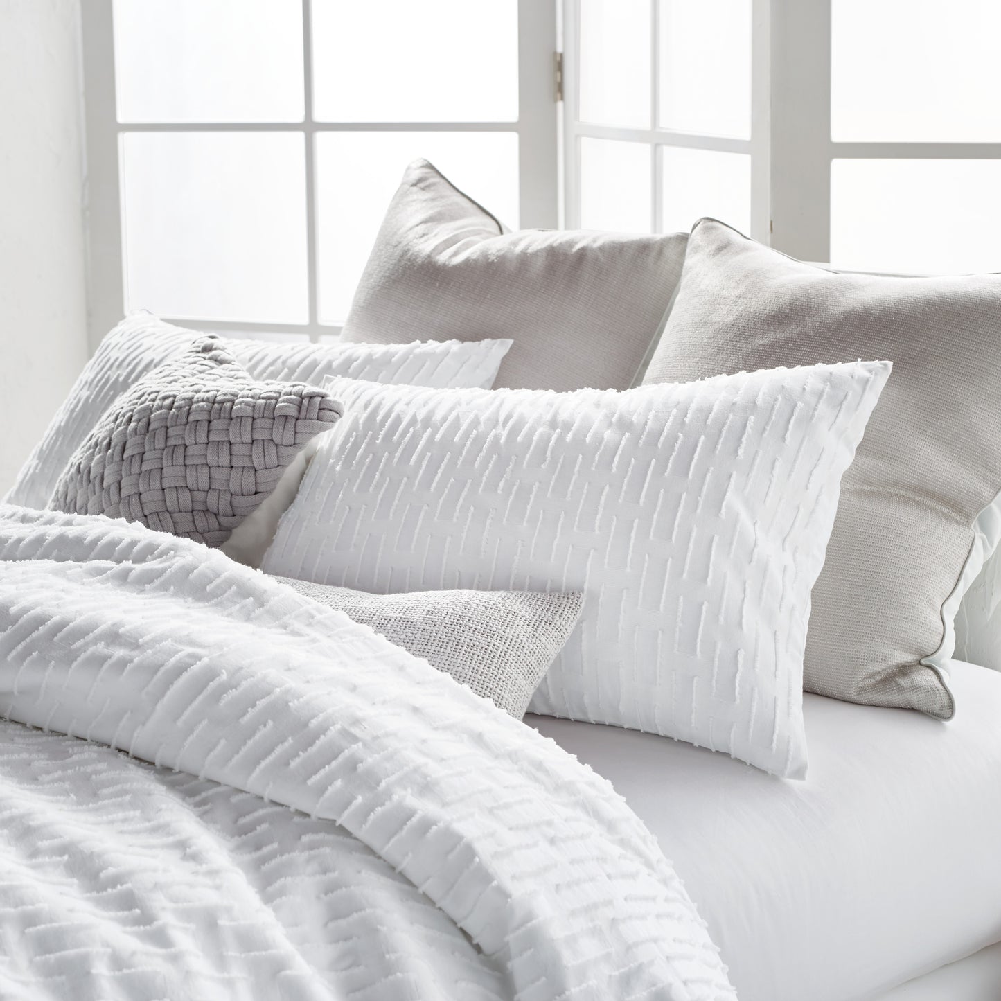 DKNY Refresh Duvet Bedding Collection white