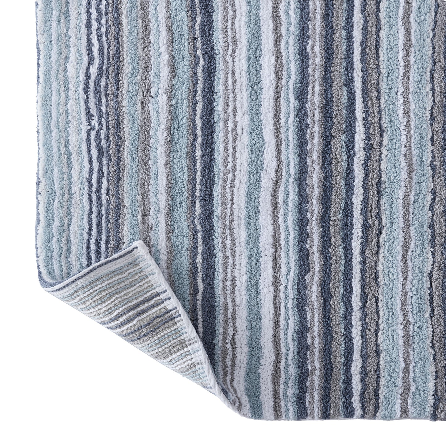 DKNY Houston Stripe Bath Rug