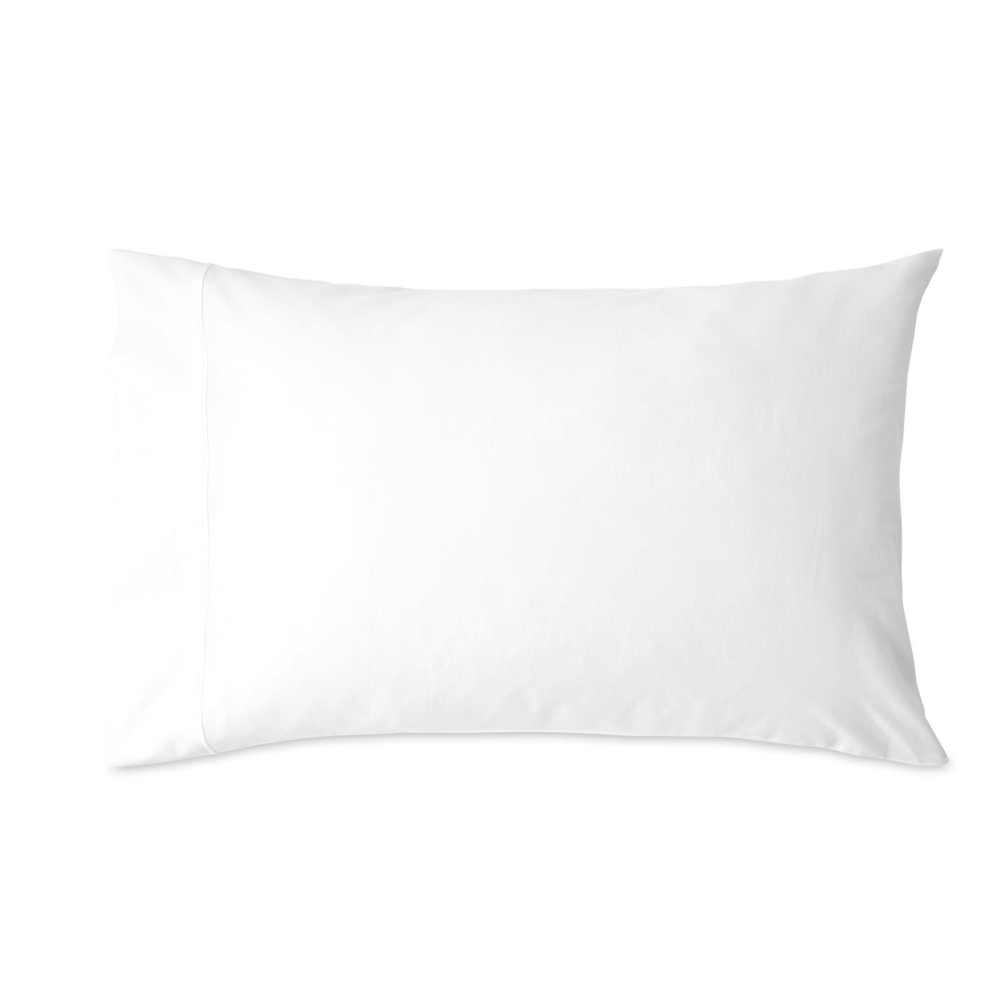 Donna Karan Silk Indulgence Sheet Collection White Pillowcase