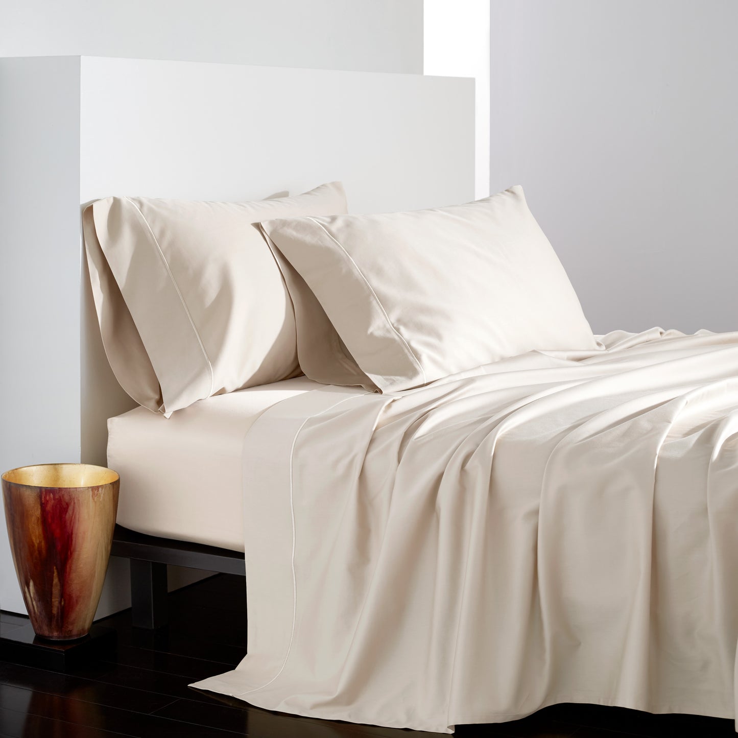 Donna Karan Silk Indulgence Sheet Collection Ivory