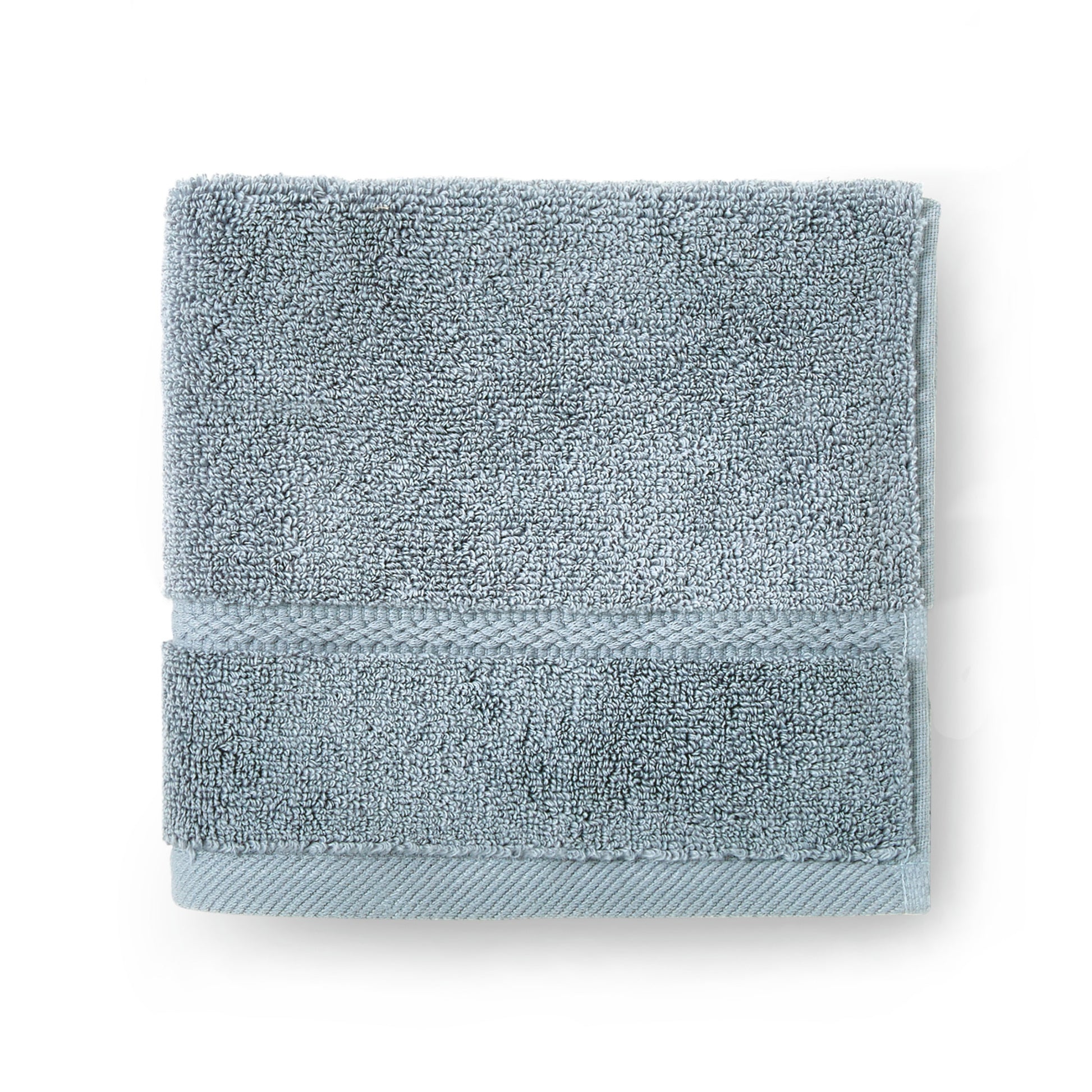 DKNY Ludlow Gray Cotton Hand Towel