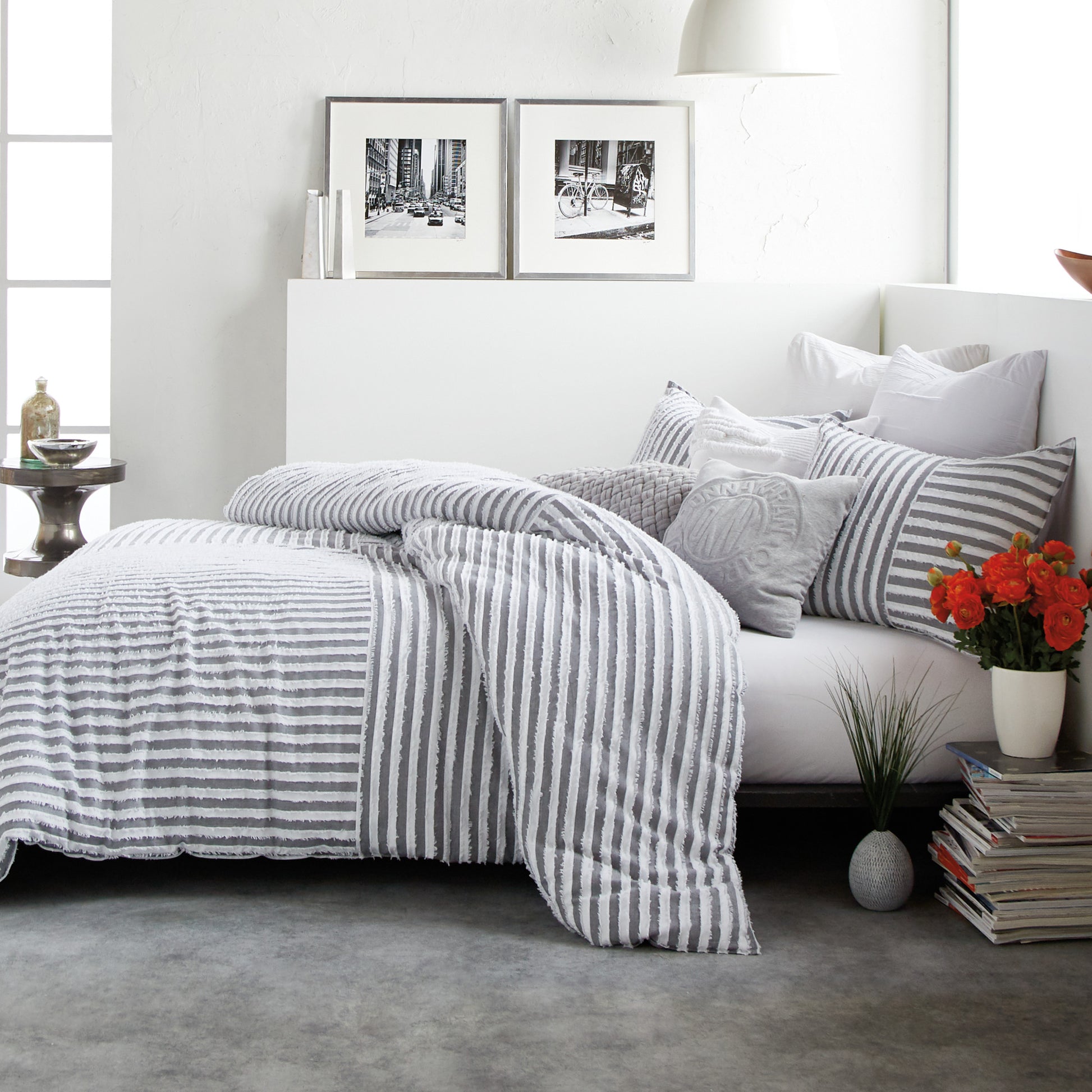 DKNY Clipped 2 Duvet Set