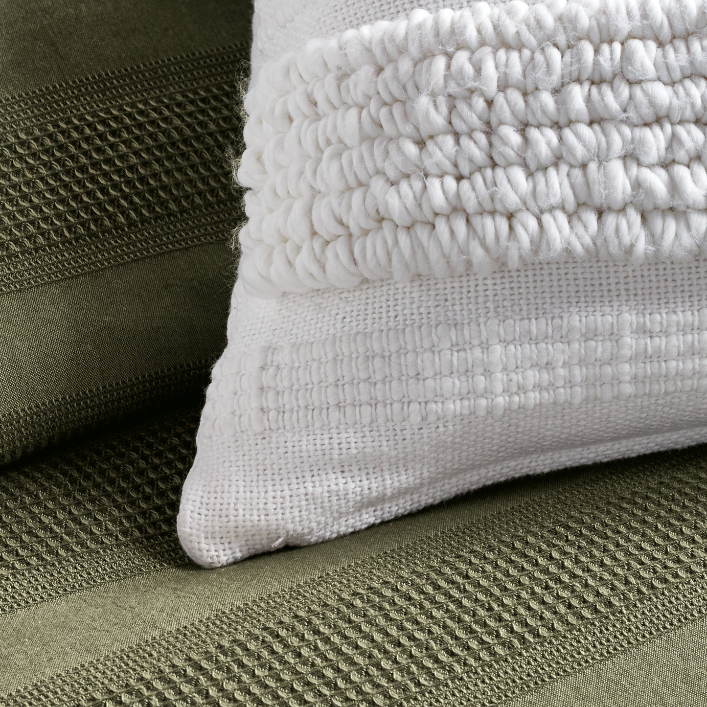 DKNY Textured Stripe Decorative Pillow