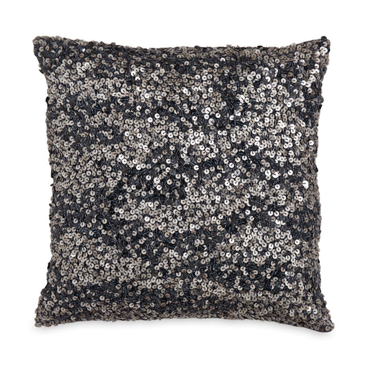 Sapphire Beaded Decorative Pillow
