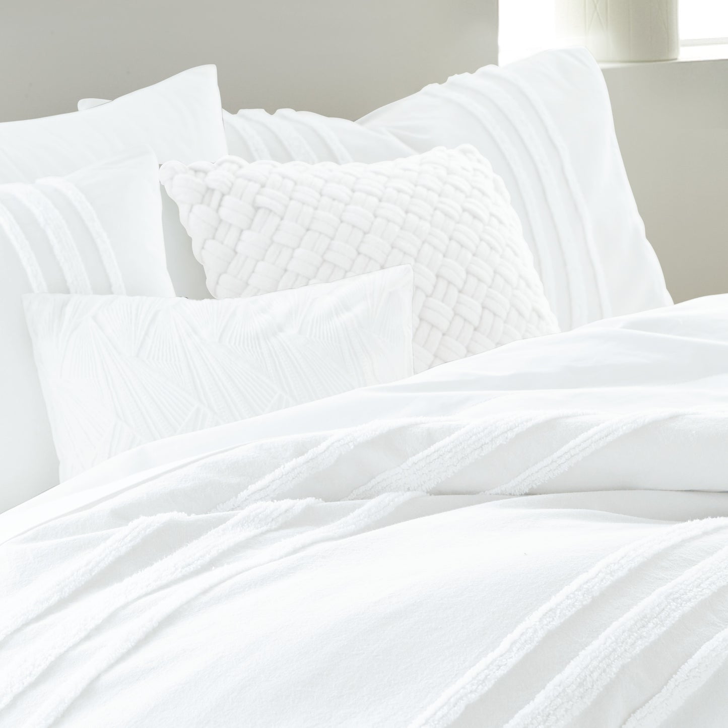 DKNY Chenille Stripe Comforter Set