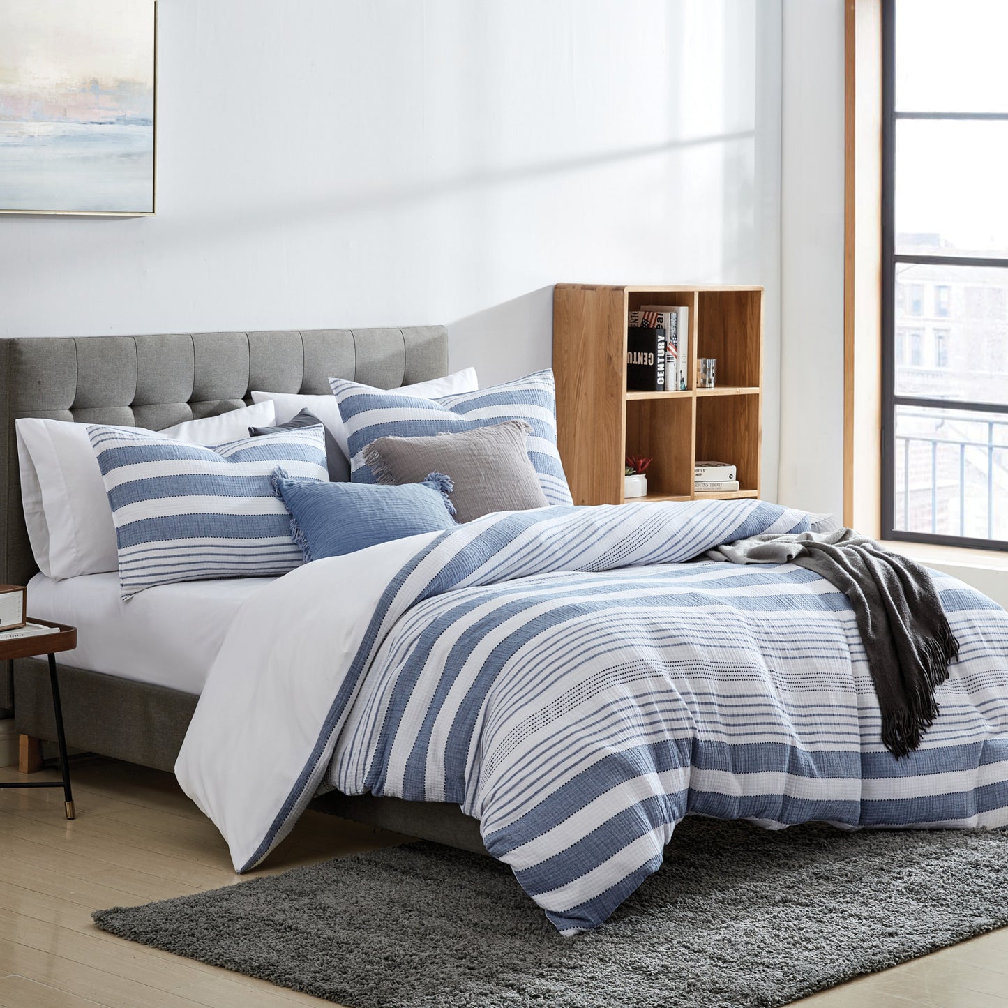 DKNY Comfy Stripe Comforter Set