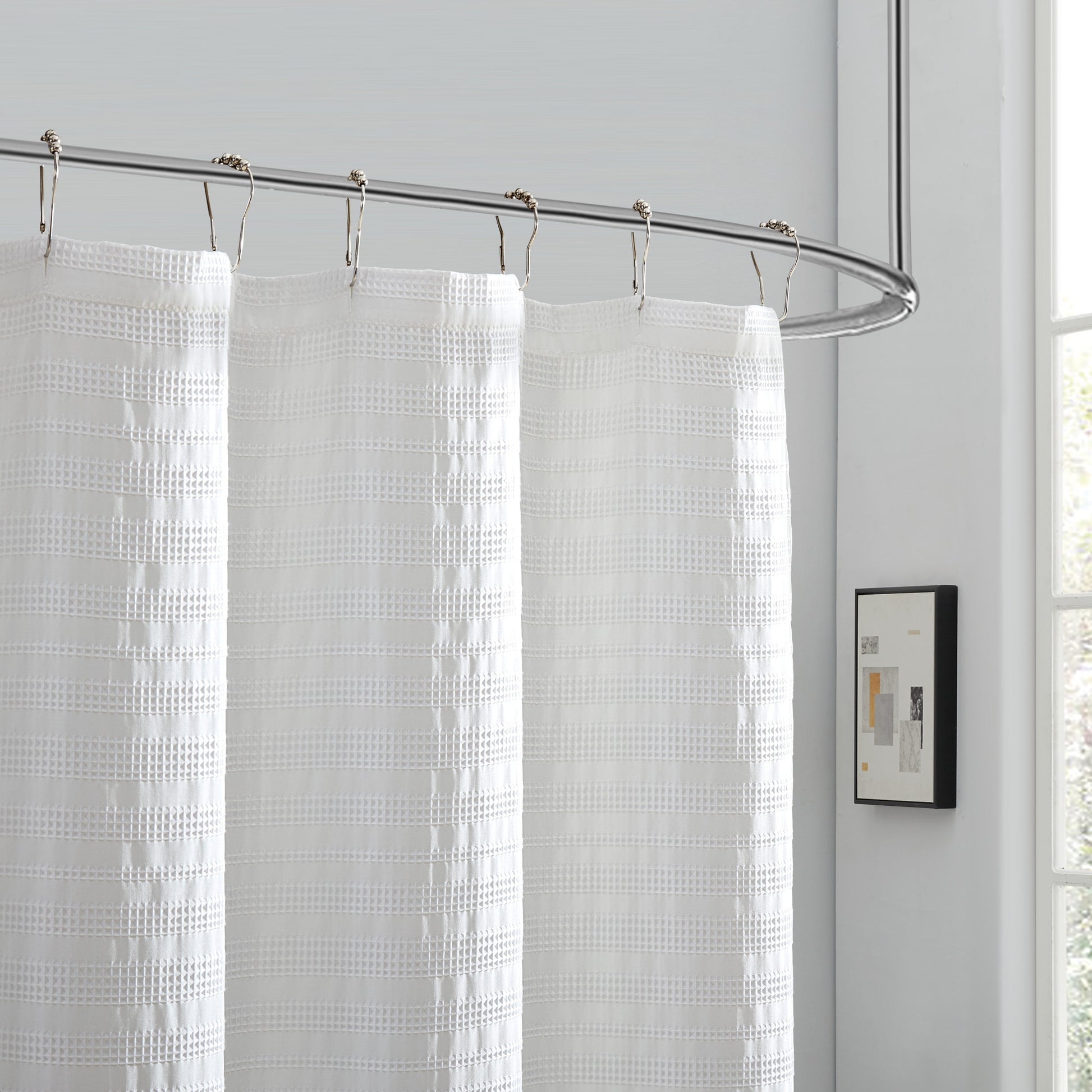 DKNY Avenue Stripe Shower Curtain