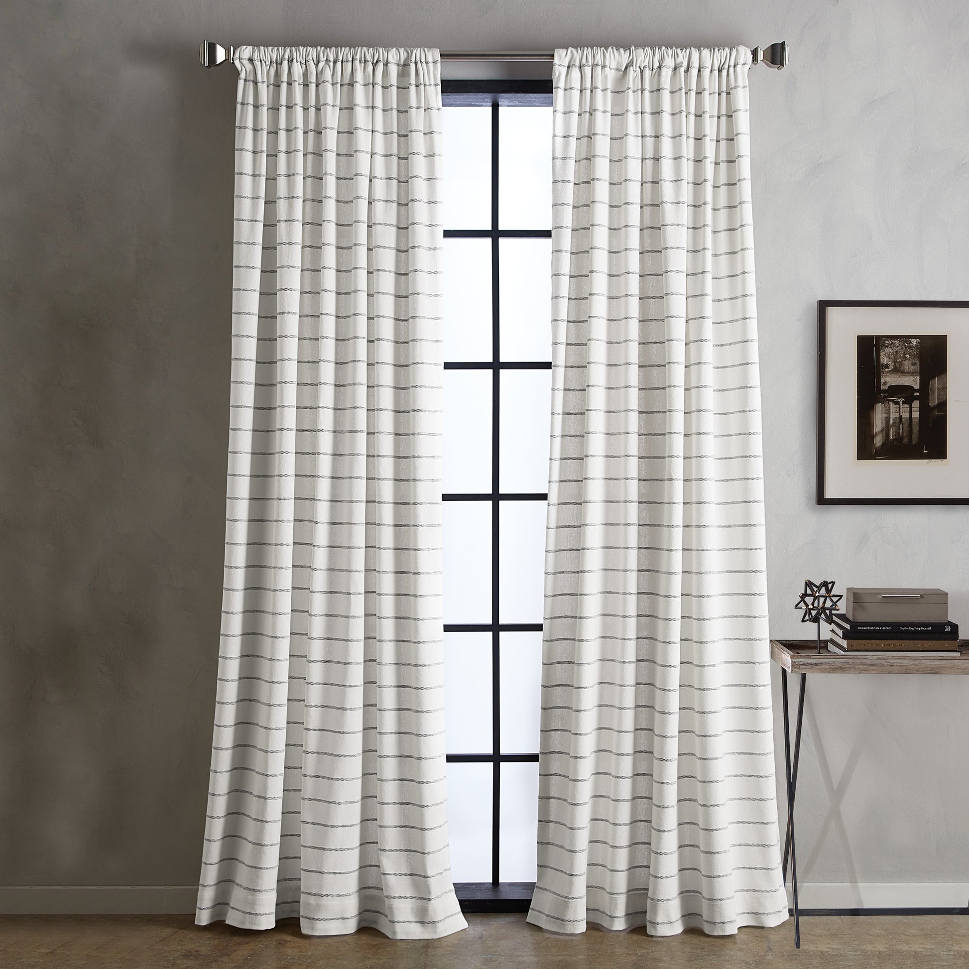 DKNY Baltic Stripe Curtain Panel