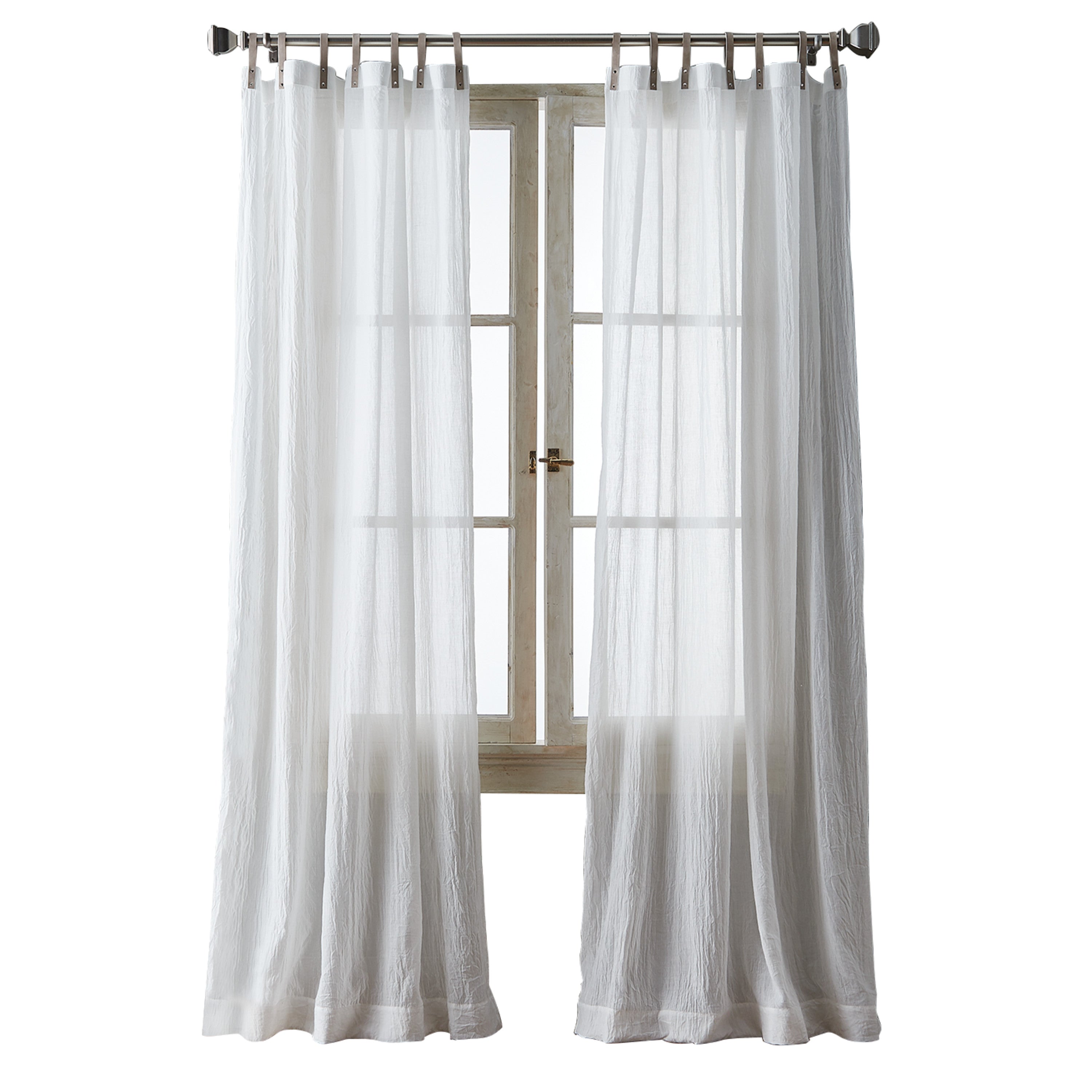 Dkny curtain discount panels leather