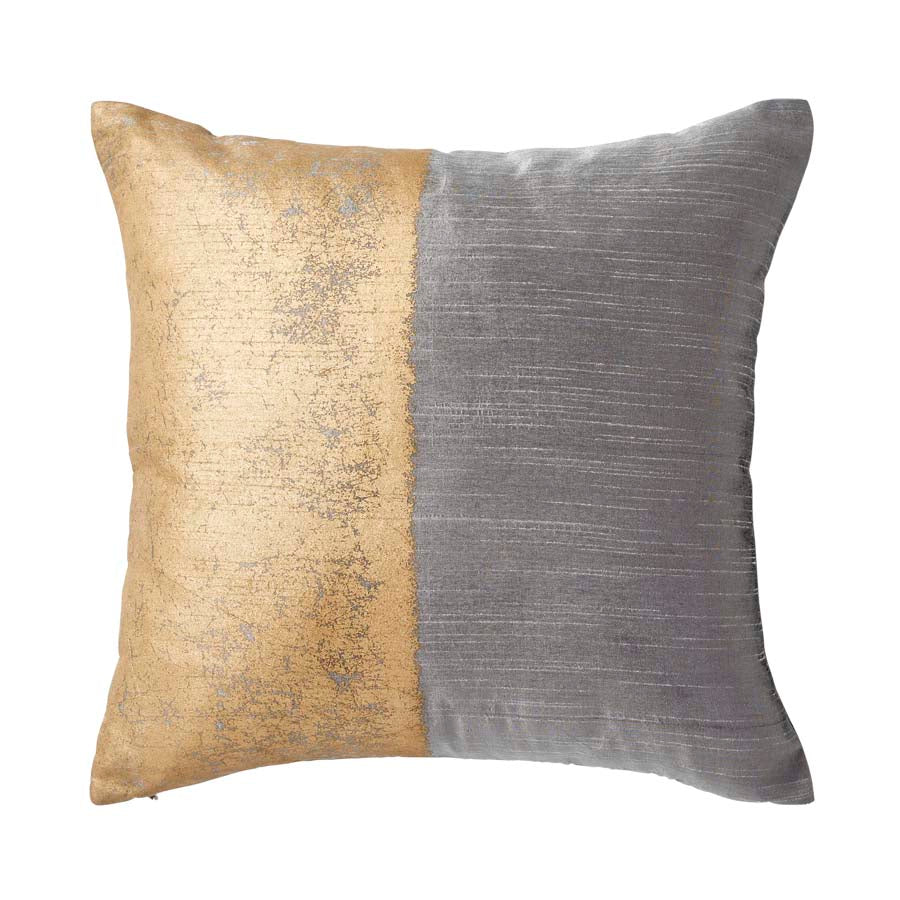 Gray and discount gold throw pillows