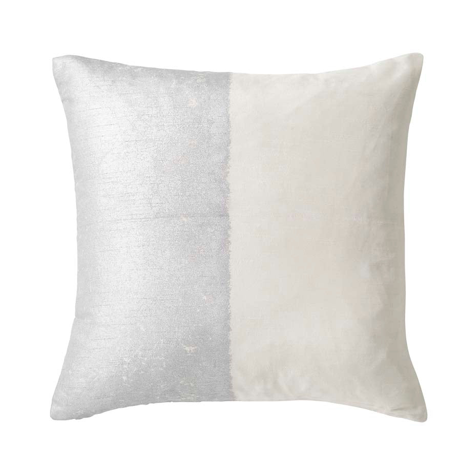 Michael Aram Metallic Texture Decorative Pillow Ivory