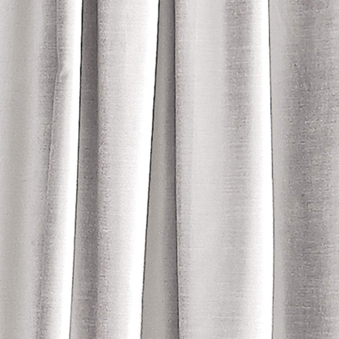 DKNY Modern Knotted Velvet Window Curtain Panel Winter White