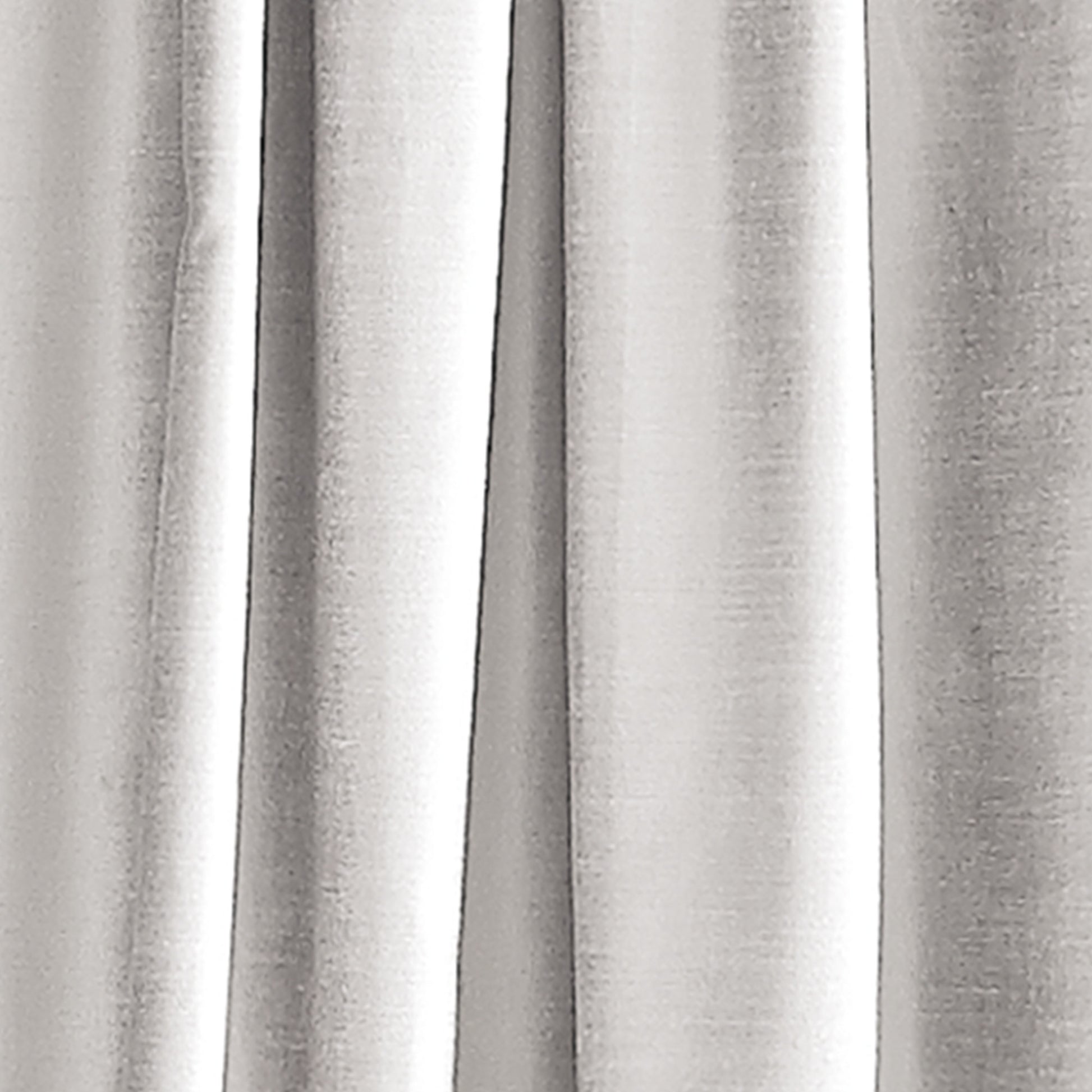 DKNY Modern Knotted Velvet Window Curtain Panel Winter White
