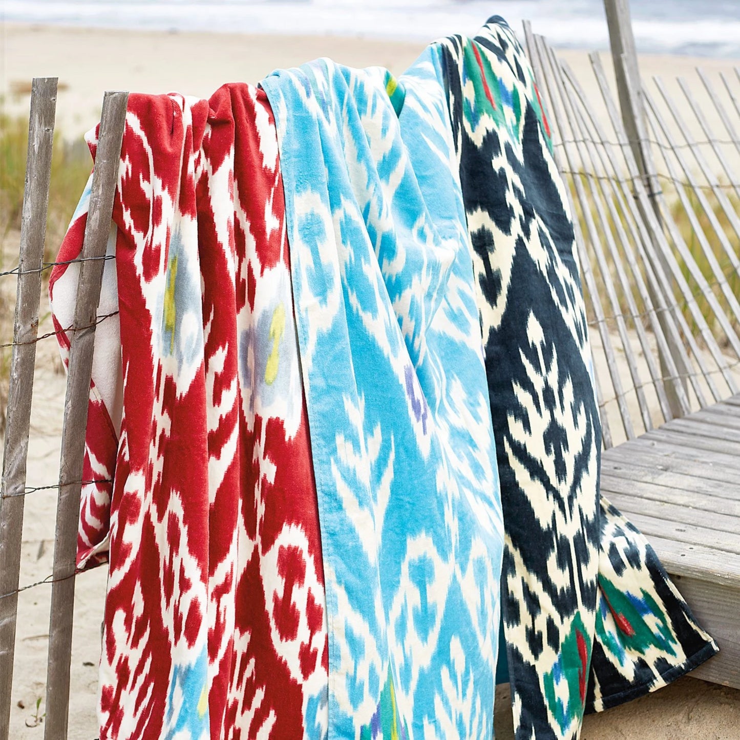 John Robshaw Umida Beach Towel Collection